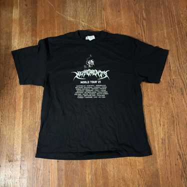 Vetements ワールドツアーTシャツ ブラック Vetements vetements world tour - Gem