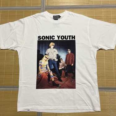 HYSTERIC GLAMOUR sonic youth Tシャツ Lサイズ HYSTERIC GLAMOUR]SONIC YOUTH/OCT 1991 AT TYO Tシャツ/WHITE
