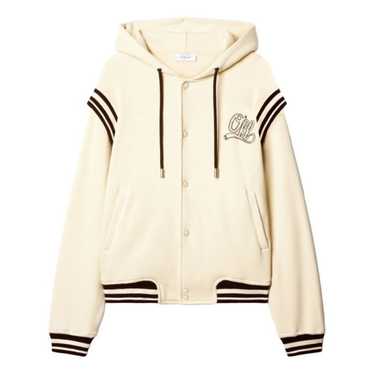 【関税込・国内発送】Off-White white fleece 00 varsity off white varsity jacket - Gem