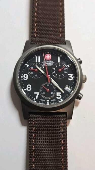 Wenger Swiss Military クロノグラフ 腕時計 Wenger Swiss Military クロノグラフ 腕時計 - メルカリ