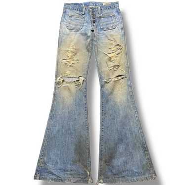 ёра × BIG JOHN flare jeans LIGHT BLUE ёра × BIG JOHN flare jeans LIGHT BLUE（Light Blue Mid Rise