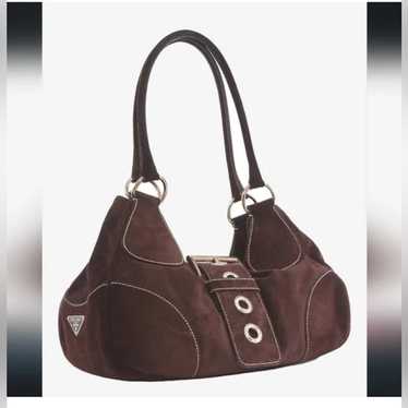 Vintage prada suede bag - Gem