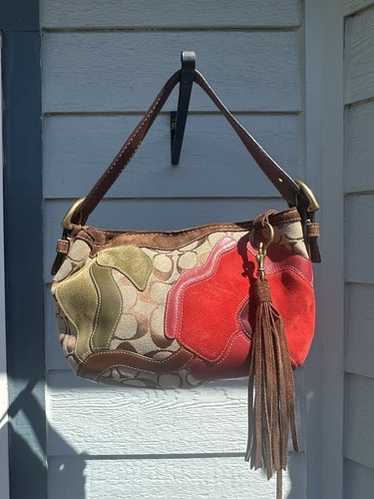 バッグ Vintage Coach Signature Hand Bag Flower Vintage COACH Flower Straw Bag (Limited Edition/Rare) | eBay