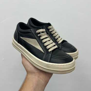 【レア】 Rick Owens Low Sneaks ブラウン スウェード 41 329566-44580-RICK-OWENS-
