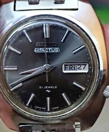 セイコー　5ACTUS 21JEWELS　腕時計　7019-7000 Excellent Rare Vintage Seiko 7019 5 Actus 21 Jewels
