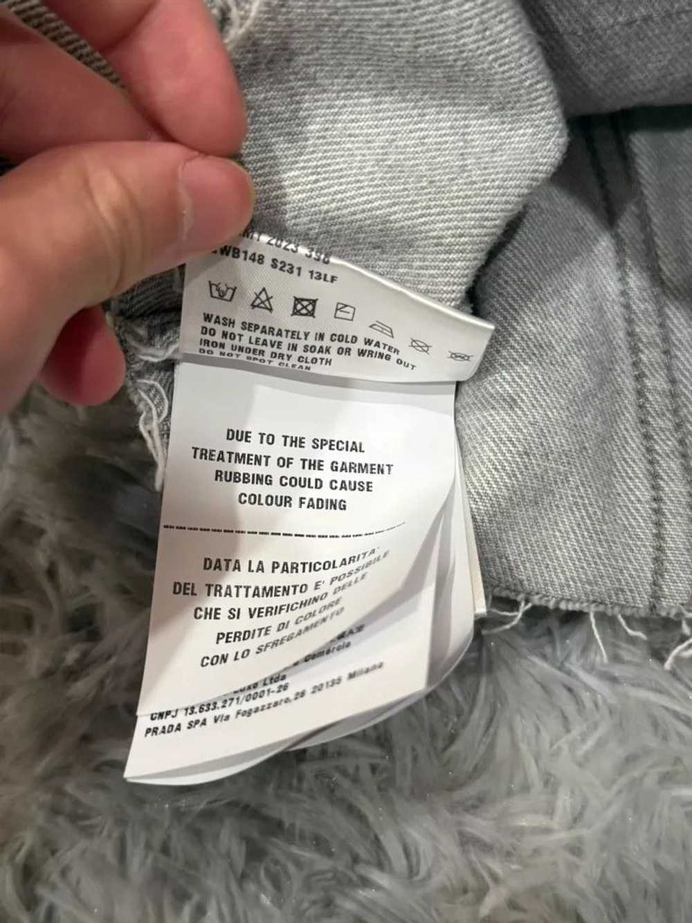 Miu Miu Miu Miu Button denim jacket - image 6