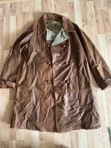 ジャケット・アウター 2000s ARMANI leather trench coat Emporio Armani | Jackets & Coats | Vintage Emporio Armani