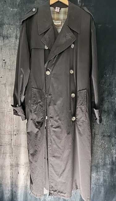 ジャケット・アウター 80s vintage GIORGIO ARMANI long coat 80s Jacket Giorgio Armani Coat Long Winter Fall Coat Blue