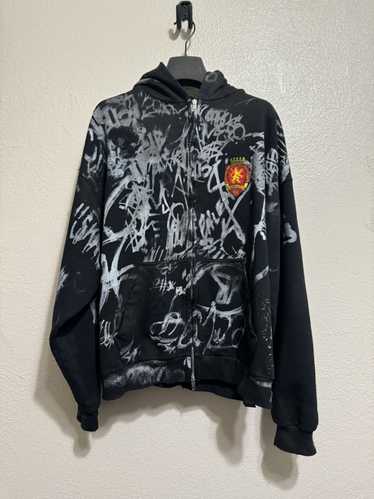 BALENCIAGA Skater グラフィティパーカーXS BALENCIAGA Skater グラフィティパーカーXS Balenciaga Skater