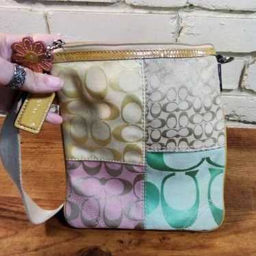 バッグ Coach Pastel Patchwork Shoulder Hobo bag Coach | Bags | Vintage Coach Bag Pastel Patchwork Rare Euc