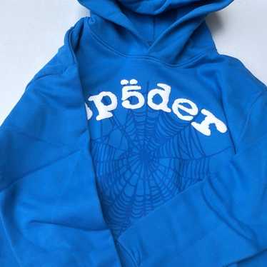Blue spider hoodie - Gem