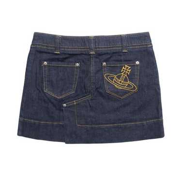 ☆Vivienne Westwood☆インディゴデニムミニスカート Size 2 ☆Vivienne Westwood☆インディゴデニムミニスカート Size 2