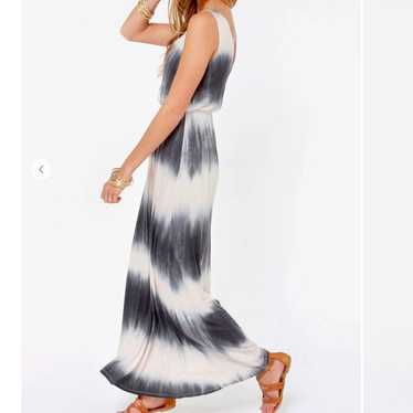 C And C California C&C Maxi Long Tye Dye Silky Dr… - image 1