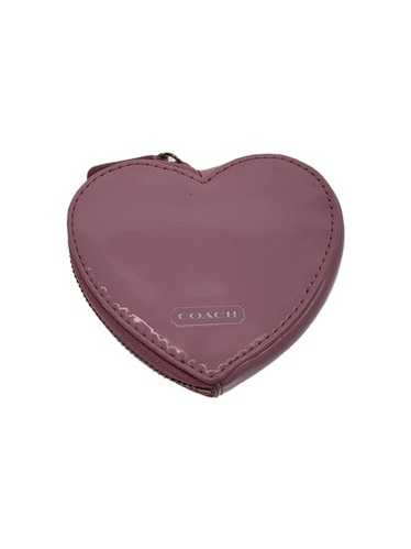 【COACH】\"HEART COIN PURSE\"ハート型コインケース パース/brown COACH】HEART COIN PURSEハート型コインケース パース/brown