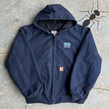 ‼️カーハート アクティブジャケット J25 MDT Vintage Carhartt Duck Active Jacket XXL Tall J25 MDT Navy