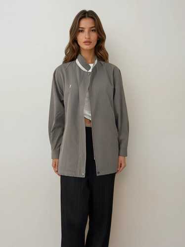 サンローランホワイトボンバージャケット LOVE 1974 Vintage YSL Yves Saint Laurent Casual Bomber Jacket - Etsy