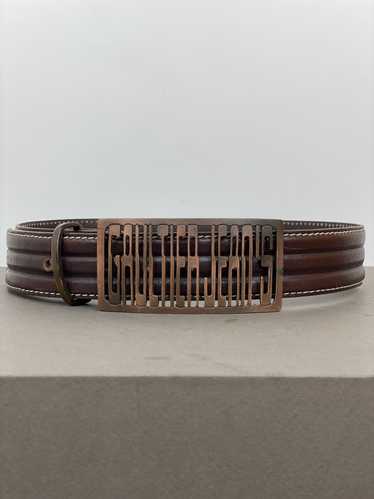 Jean paul gaultier 90s leather belt - Gem
