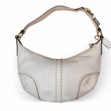 vintage coach old ✨ ivory White bag VINTAGE COACH / OLD COACH GRACIE BAG 4413 IVORY (sold) I had