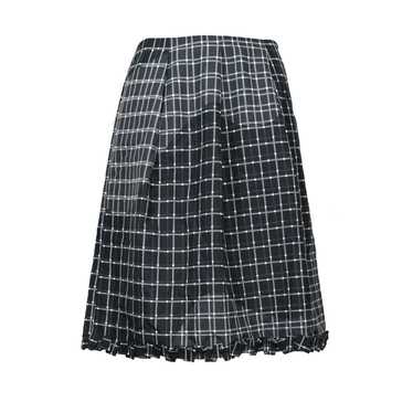 スカート SS1999 PRADA WOMEN CANVAS SETUP Anteactus Designer Vintage | Prada SS 1999 leather trimmed