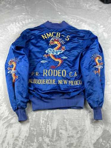 80s souvenir jacket sukajan - Gem