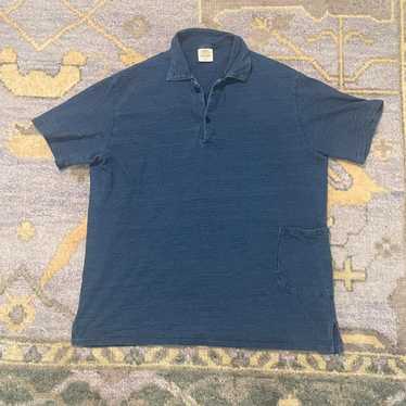 Kapital indigo polo インディゴ染め　ポロシャツ Kapital indigo polo インディゴ染め ポロシャツ