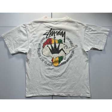 old STUSSY Tシャツ STUSSY STUSSY Old Skull Tribe T-shirt Streetwear Big Logo Spellout