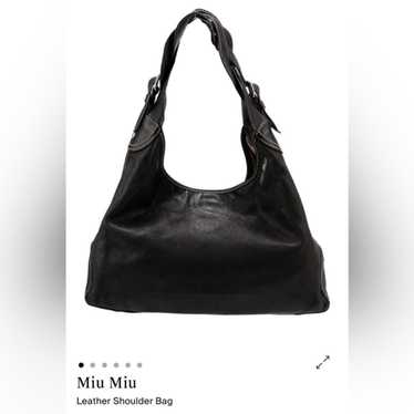 サ*タ様 90s〜2000s archive miumiu mohair p c Miu Miu Archive 2000 SS Vintage Metallic Leather Handbag - Etsy