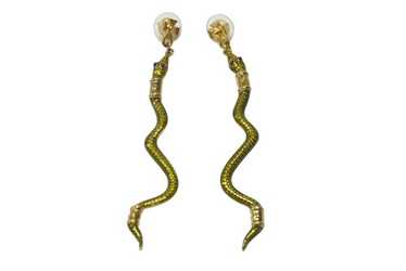 Vivienne Westwood SNAKE EMBROIDERY ジャケット LOVE EMBROIDERY TWIN ジップパーカー(ブラック)（メンズ