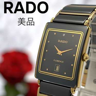稼働✨ラド― フローレンス 時計 ユニセックス 1Pダイヤ サファイアクリスタル Rado florence mens watch - Gem
