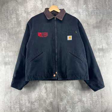 ジャケット・アウター Ounce Detroit Jacket (charcoal) Carhartt Detroit Jacket Vintage Black J129 1990s M Size