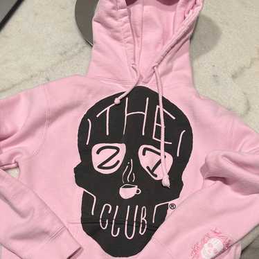 Treat Ürself logo hoodie pink Treat Ürself logo hoodie pink Treat Ürself logo hoodie pink