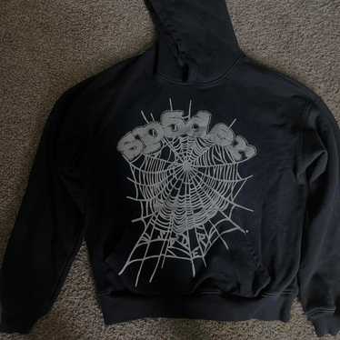Sp5der Spider worldwide パーカー M 5 Spider Worldwide - Authentic Sp5der Hoodie Purple (Medium