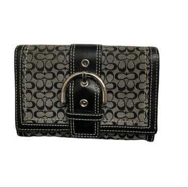 小物 Coach Soho Mini Pouch Wallet Coach soho mini black - Gem