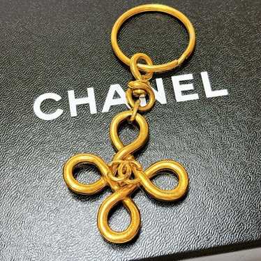 最終値下げ！CHANEL ゴールド キーホルダー　ヴィンテージ CHANEL キーホルダー ヴィンテージ ゴールド GPメッキの買取実例