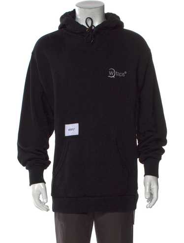 トップス WTAPS DESIGN HOODED SWEATSHIRT.COTTON WTAPS Cut & Sewn 29 Cotton Hoodie | Black | FARFETCH