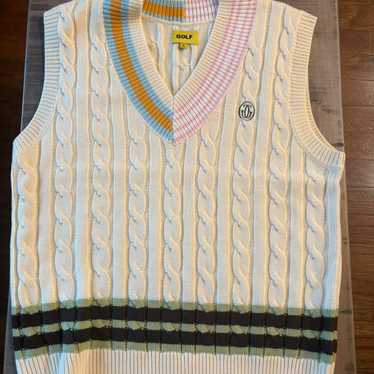 GOLFWANG ニットベスト　L 2025年最新】GOLF WANG メンズ ベストの人気アイテム - メルカリ