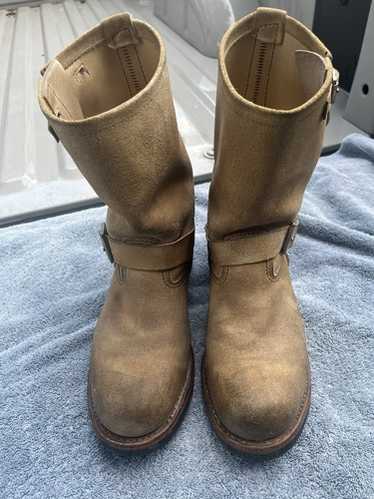 靴 REDWING / 8268 suede engineer boots New Drop: 8268 Engineer Abilene Rough-Out – Red Wing Amsterdam