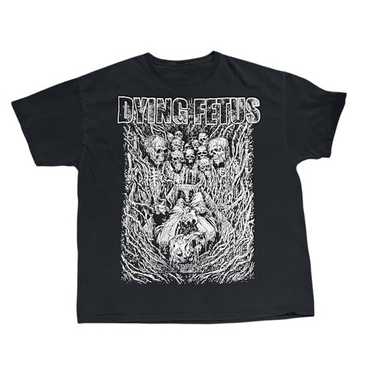 Dying Fetus. Gray Shirt. XL. - Gem
