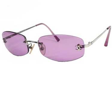 CHANEL Vintage sunglasses リムレス 4002 パープル Chanel 4002 sunglasses - Gem