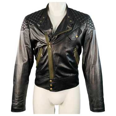 ジャケット・アウター Paul Smith Leather Motorcycle Jacket OLD Paul Smith - Leather Blouson Jacket - Brown Paul Smith