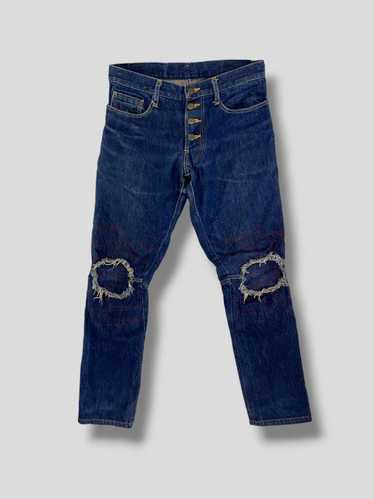 パンツ Archive Christopher Nemeth Design Denim Christopher NEMETH Archive Dark Blue Indigo Duck Canvas