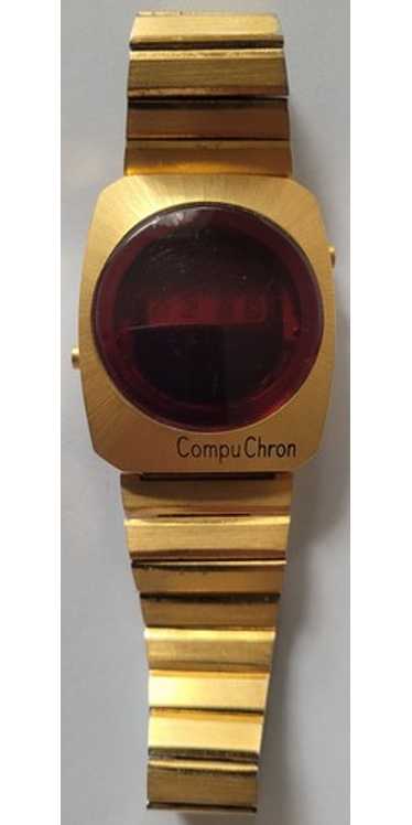 Led watch compu chron - Gem