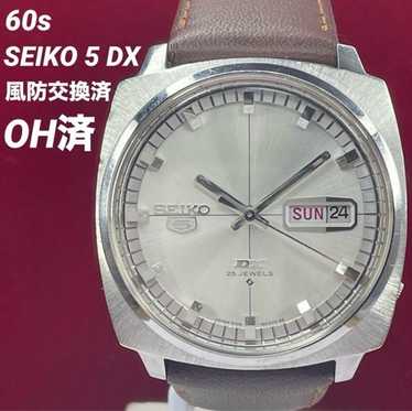 【60s】SEIKO5 DX 自動巻き ヴィンテージ SEIKO - 60's Vint. セイコー5 DX メンズ自動巻 OH済 シルバー