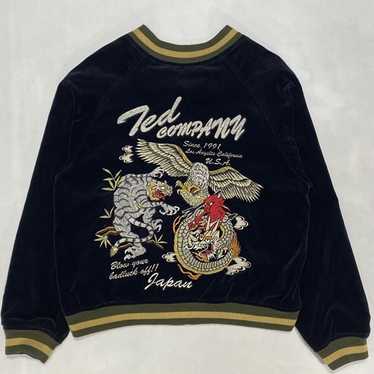 ジャケット・アウター Tedman Devil 1991 Reversible Sukajan 44 Tedman Devil 1991 Reversible Sukajan