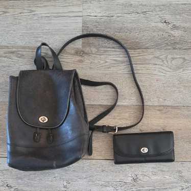 希少 Coach Vintage Backpack Handbag 2way Vintage coach backpack and - Gem