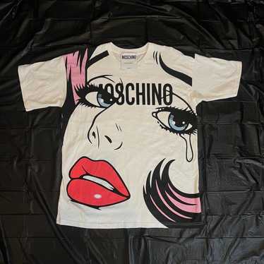 Tシャツ・カットソー MOSCHINO COUTURE Woman T-Shirt White 1 07030541 1555 Moschino White cotton logo T-shirt - White - Women
