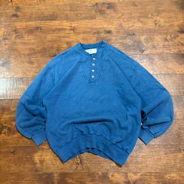90s LLBean × Russell Sweat Cardigan Vintage 90s LL Bean Russell Athletic Classic Script Spell