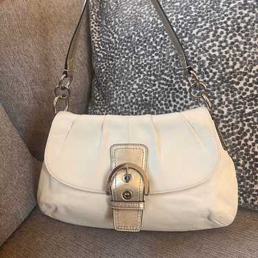 vintage coach old ✨ ivory White bag VINTAGE COACH / OLD COACH GRACIE BAG 4413 IVORY (sold) I had