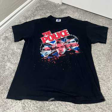 THE POLICE ライブTシャツ Mサイズ オリーブグリーン THE POLICE ライブTシャツ Mサイズ オリーブグリーン THE POLICE