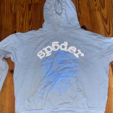 sp5der 水色 確実正規品 Sp5der web sky blue - Gem